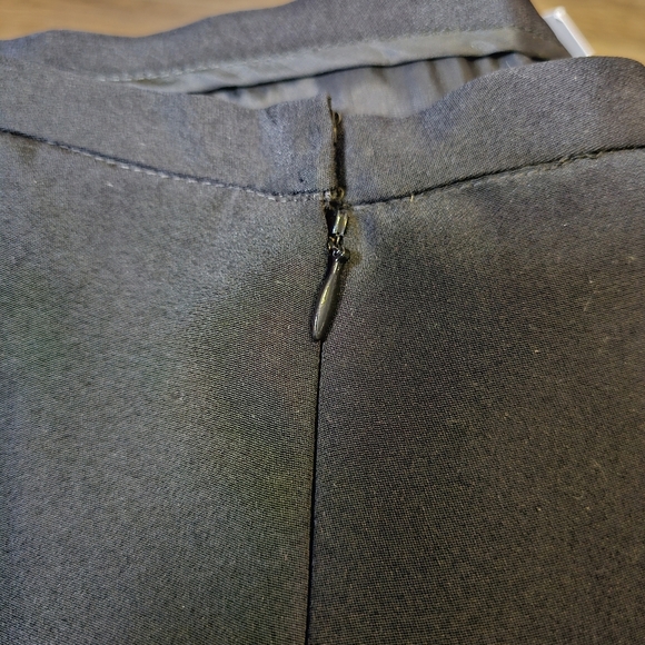 Clifford Michael Womens 100 Silk Maxi Skirt 16 Black Modest,Luxe - Picture 6 of 12